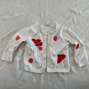 Jacadi Flower Cardigan